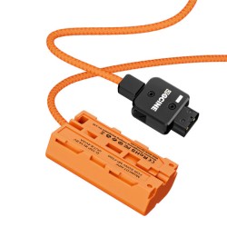 ZGCINE D-Tap to NPF Dummy Battery Cable (braided wire) ZGCINE D-Tap to NPF Dummy Battery Cable (braided wire)
